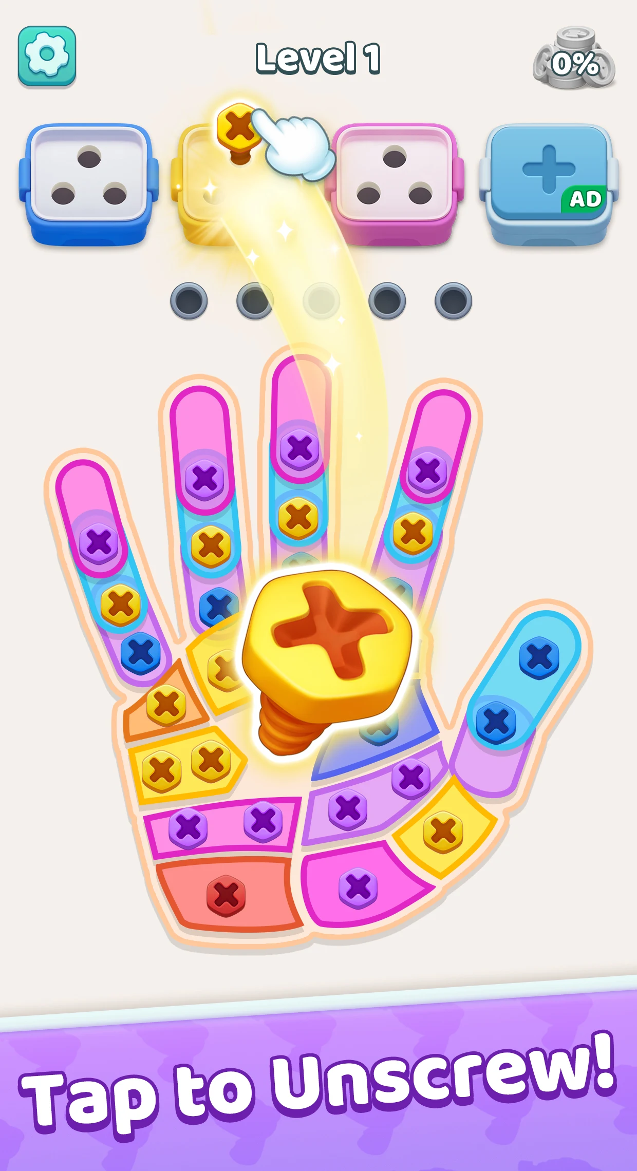Screw Jam Handler screenshot